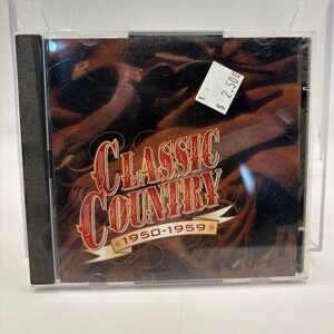 Classic Country 1950-1959 Time Life Music 2 CD Set BMG‎ R808-03 Compilation